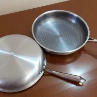 مایتابه استیل کف لیزری سایز ۲۸ تابه استیل لیزری|ظروف پختوپز|تهران, علم و صنعت|دیوار