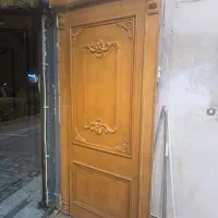 درب روکش چوب رنگ پلیستر