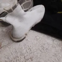 درس تو مخمل ترک و کتونی ساق دار ترک|کیف، کفش، کمربند|هشتگرد, شهرک ریحانه|دیوار