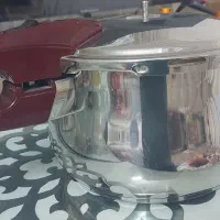 زودپز استیل و دیس سوفله خوری وارمردار کاملا نو|ظروف پخت‌وپز|مشهد, فرهنگیان (شهرک غرب)|دیوار
