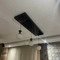 لوستر سقفی بالای اپن یا ناهارخوری