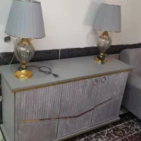 زیر تلویزیون و اینه کنسول|میز تلویزیون|رومشکان, |دیوار