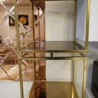 قفسه فلزی طلایی|کتابخانه، شلف، قفسه‌های دیواری|رشت, معلم|دیوار