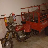 موتور سه چرخ فلت سالم روشن  مدل 86فروشی|موتورسیکلت|تهران, درختی|دیوار