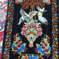 تابلوفرش دستبافت تمام ابریشم|تابلو فرش|قم, زند آباد|دیوار