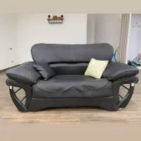 مبل چرم مشکی