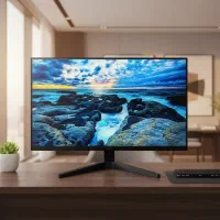 مانیتور Samsung S27C310EAM سایز 27 اینچ با جعبه