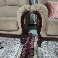 مبل ۹ نفره جنس خوب|مبلمان خانگی و میز عسلی|هشتگرد, شهرک گلها|دیوار