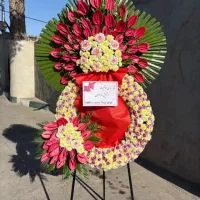 گل دوطبقه سه طبقه ختمی نمایشگاهی و درباری افتتاحیه|خدمات پذیرایی، مراسم|تهران, بازار|دیوار