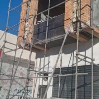 اجرای آجر نما نسوز سنتی معمولی چسبی وسنگ