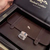 کیف دستی چرم مشهد قهوه ای(چرم طبیعی)