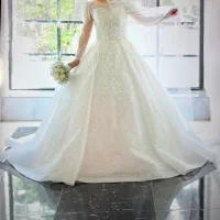 لباس عروس|لباس|رودهن, |دیوار