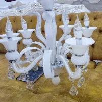 لوستر شیشه ایی خارجی|لوستر و چراغ آویز|قم, نوقطار|دیوار