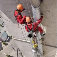 کار در ارتفاع نانو عایق  کنیتکس آبندی پیچ رولپلاک