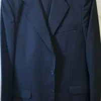 کت وشلوار سرمه ای مناسب سایز ۴۶ تا۴۸