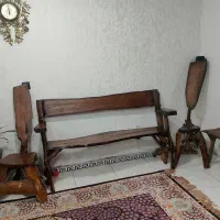 مبل روستیک جنگلی|مبلمان خانگی و میز عسلی|ملارد, |دیوار