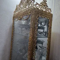 ویترین برنز اصل بسیار سنگین در حد نو|بوفه، ویترین، کنسول|تهران, ارم|دیوار