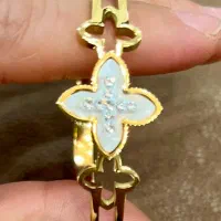 دستبند بنگل رنگ ثابت استیل ضد حساسیت|بدلیجات|تهران, نازی‌آباد|دیوار