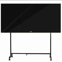 تخته وایت‌برد شیشه‌‌ای پایه دار AXANG سایز 180x90