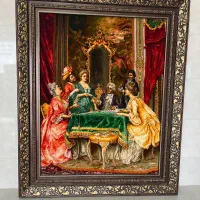 تابلو فرش دستبافت سلطنتی