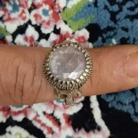 انگشتر نقره مهره سنگ اصل