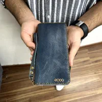کیف دستی  چرم طبیعی(دست دوز مددجویان زندان دزفول)