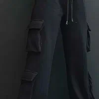 شلوار۶ جیب مشکی