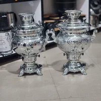 سماور گازی کوره دار و بدون کوره سه منظوره با ضمانت|سماور، چای‌ساز، قهوه‌ساز|قم, امامزاده ابراهیم|دیوار