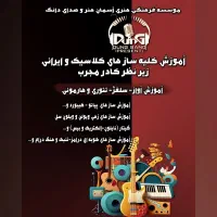 آموزش ساز های کلاسیک و ایرانی(پیانو گیتار تنبک و..