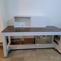 میز ام دی اف رویه شیشه|دفتر کار|قره ضیاالدین, |دیوار