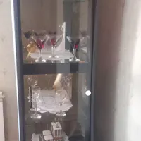بوفه دکوری آینه دار درب از بغل باز می شه چهار طبقه|بوفه، ویترین، کنسول|بندر انزلی, طالب آباد|دیوار