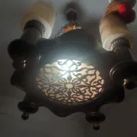 لوستر چوبی