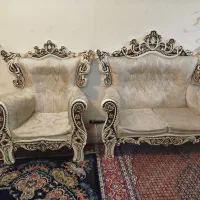 مبل هفت نفره مدل سلطنتی همراه با میز عسلی|مبلمان خانگی و میز عسلی|اردبیل, |دیوار