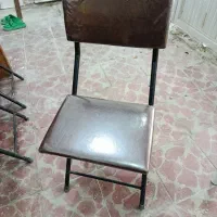 ۶ عدد صندلی تاشو کاملا سالم