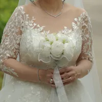 لباس عروس مدل اروپایی سایز ۴۴-۴۲|لباس|تهران, شهرک سینمایی|دیوار