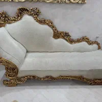 شزلون کرم رنگ کاملا سالم|صندلی و نیمکت|قرچک, شهرک طلائیه|دیوار