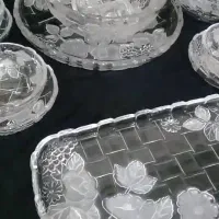 کریستال فرانسه ژاپنی|کلکسیون اشیاء عتیقه|جوادآباد, |دیوار