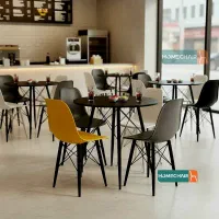 میز و صندلی غذا خوری فلزی OLAPEX