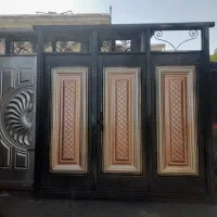 طرح تعویض درب حیاط و باغ  آهنی قدیمی شما با درب نو|مصالح و تجهیزات ساختمان|اصفهان, ملک‌شهر|دیوار