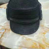 کلاه چرم و خز دار