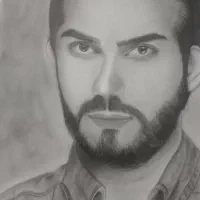 طراحی سیاه قلم|تابلو، نقاشی، عکس|خورموج, |دیوار