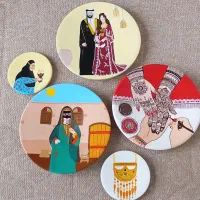 دیوارکوب سفالی