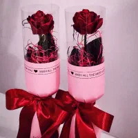 بوگت،گل روبانی و شمع