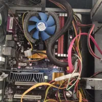 مادربرد Asus با cpu و فن حرفه ای