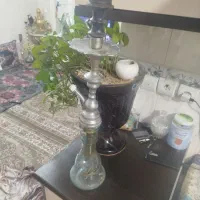قلیان خونسار برنجی حاج واغلی|کلکسیون اشیاء عتیقه|تبریز, |دیوار
