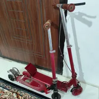 اسکوتر نیمه حرفه ای آلمنیومی جارو برقی آباژور|دوچرخه، اسکیت، اسکوتر|مشهد, کارمندان دوم|دیوار