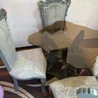 غذا خوری ۴نفره سلطنتی نو|میز و صندلی غذاخوری|خرم‌آباد, |دیوار