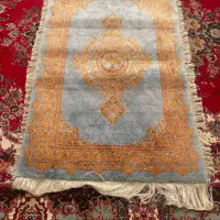 فرش ابریشم زرنیم