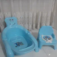 وان حمام وصندلی کودک نو
