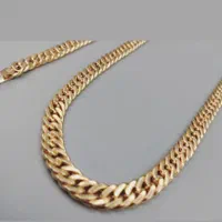 گردنی و دستبند کارتیه تخت وزن 26.84 طلا بدون اجرت